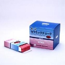 日本白墨工業　天神印セラミックチョーク（炭酸カルシウム製）　赤　ＣＣＨ－２　１箱（８０本）1