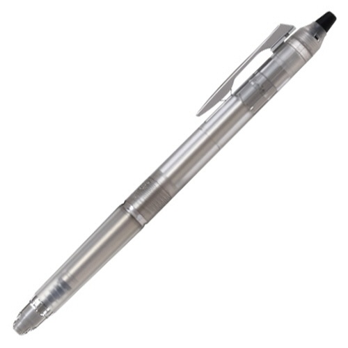 パイロット　ゲルインキボールペン　フリクションボール　ノックゾーン　細字０．７ｍｍ　黒　（軸色：ニュートラルクリア）　ＬＦＢＫＺ－５０Ｆ－ＮＴＣ　１本2