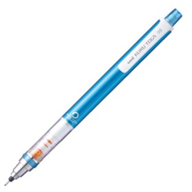 三菱鉛筆　シャープペンシル　クルトガ　スタンダードモデル　０．５ｍｍ　（軸色：ブルー）　Ｍ５４５０１Ｐ．３３　１本