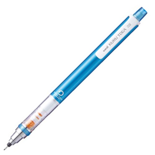 三菱鉛筆　シャープペンシル　クルトガ　スタンダードモデル　０．５ｍｍ　（軸色：ブルー）　Ｍ５４５０１Ｐ．３３　１本1