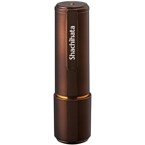 シヤチハタ　ネーム９（メールオーダー式）　ブラウンメタリック　ＸＬ－９／ＣＭ４（ＭＯ）　１個1