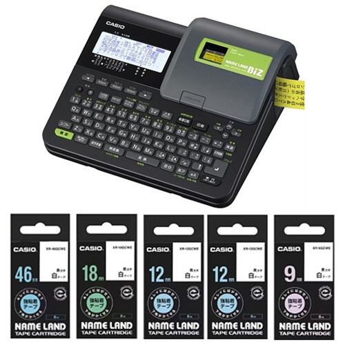 カシオ　ＮＡＭＥ　ＬＡＮＤ　ＫＬ－Ｖ４６０　テープ５本セットモデル　ＫＬ－ＫＩＮ－ＳＥＴ　１セット1