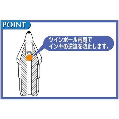 サクラクレパス　ゲルインキボールペン　ボールサイン８０　ロイヤルブルー　ＰＧＢ＃１３８　１本3