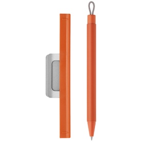 ゼブラ　ノートホルダー付ジェルボールペン　ピタン　０．５ｍｍ　黒　（軸色：オレンジ）　Ｐ－ＪＪ１１５－ＯＲ　１本