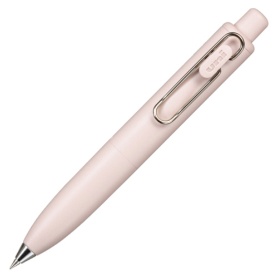 三菱鉛筆　ゲルインクボールペン　ユニボール　ワンＰ　０．３８ｍｍ　黒　（軸色：もも）　ＵＭＮＳＰ３８．１３　１本