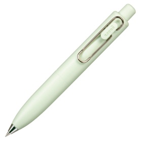 三菱鉛筆　ゲルインクボールペン　ユニボール　ワンＰ　０．３８ｍｍ　黒　（軸色：はっか）　ＵＭＮＳＰ３８．５２　１本