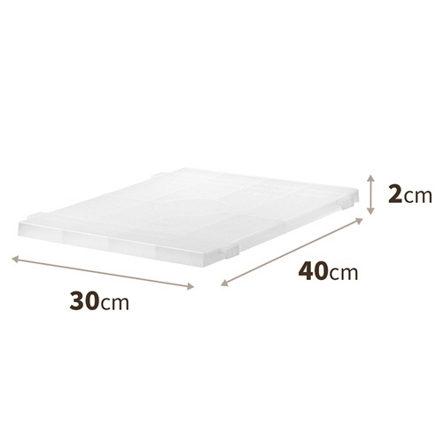 天馬　Ｆｉｔｓ　フィッツケース連結棚　ＦＣ４０－Ｓ３０　クリア　１個2