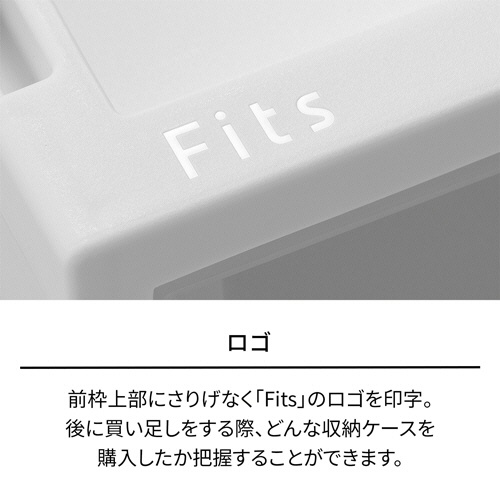 天馬　Ｆｉｔｓ　フィッツケース　ＦＣ４０－３０２０　ホワイトクリア　１個6