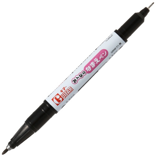 寺西化学　ギター　みんなのなまえペン　極細＋細字　黒　ＧＲＮＰ－Ｔ１　１本2