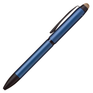 三菱鉛筆　ジェットストリーム　スタイラス　３色ボールペン＆タッチペン　０．５ｍｍ　（軸色：ネイビー）　ＳＸＥ３Ｔ２４００５Ｐ９　１本1