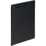 リヒトラブ　Ｎｏｉｒ×ｎｏｉｒ　クリップファイル　Ａ５　約２０枚収容　黒　Ｆ－５９０２　１冊