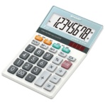 シャープ　グラストップデザイン電卓　８桁　ミニナイスサイズ　ＥＬ－Ｍ７２０－Ｘ　１台