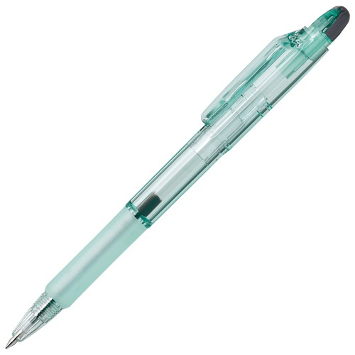 ゼブラ　油性ボールペン　バイオチューブ搭載ジムノック　０．７ｍｍ　黒　（軸色：オーシャンブルーグリーン）　ＢＩ－ＫＲＢ－ＯＢＧ　１本1