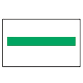 サトー　ＵＮＯ　ＦＯＯＤ用ラベル　緑一本線　８０００５２７２５　１パック（６巻）