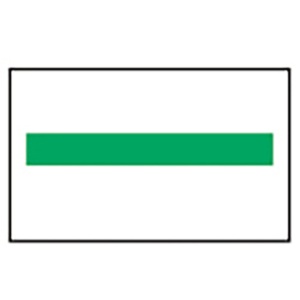 サトー　ＵＮＯ　ＦＯＯＤ用ラベル　緑一本線　８０００５２７２５　１パック（６巻）1
