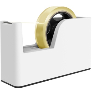 ナカバヤシ　軽い力で切れるテープカッター　ＳＡＣＲＥ　大巻・小巻両用　ホワイト　ＮＴＣ－ＳＣ０１ＷＨ　１台1