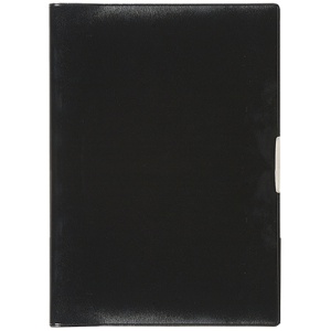 ナカバヤシ　カバーノート　Ｂ５　７ｍｍヨコ罫　８０枚　ブラック　ＰＢ－Ｂ５０１－Ｄ　１冊1