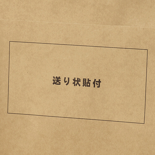 たのめーる】TANOSEE 宅配袋 撥水ニス加工 小 茶 テープ付 1
