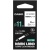 カシオ　ＮＡＭＥ　ＬＡＮＤ　熱収縮チューブテープ　１８ｍｍ×２．２ｍ　白／黒文字　ＸＲ－１８ＨＳＷＥ１　１個