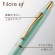 ゼブラ　エマルジョンボールペン　フィラーレｅｆ　０．５ｍｍ　黒　（軸色：ブルーグリーン）　Ｐ－ＢＡＳ８６－ＢＧ　１本3
