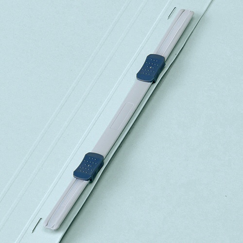 ＴＡＮＯＳＥＥ　フラットファイル（エコノミータイプ）　Ａ４タテ　１５０枚収容　背幅１８ｍｍ　ブルー　１パック（１０冊）2