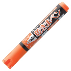 シヤチハタ　油性マーカー　アートライン　乾きまペン　中字・丸芯　橙色　Ｋ－１７７Ｎ　１本1