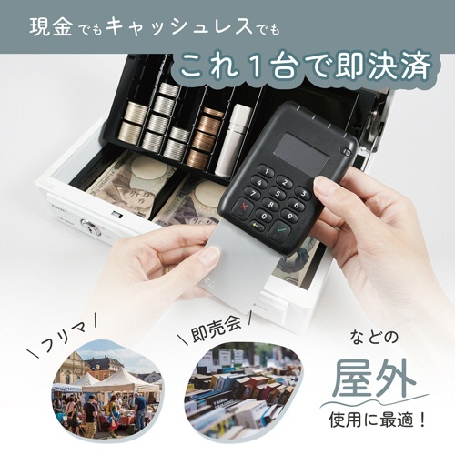 カール事務器　キャッシュボックス　ホワイト　ＣＢ－８８５０－Ｗ　１台3
