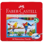 ファーバーカステル　水彩色鉛筆Ｂ　２４色（各色１本）　ＴＦＣＢ－ＷＣＰ／２４Ｃ　１缶