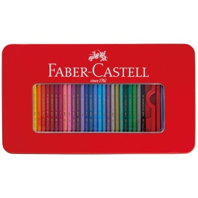 ファーバーカステル　水彩色鉛筆Ｂ　６０色（各色１本）　ＴＦＣＢ－ＷＣＰ／６０Ｃ　１缶
