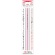共栄プラスチック　カラーバールーペ　２１ｃｍ　ピンク　ＣＢＬ－１０００－Ｐ　１個2