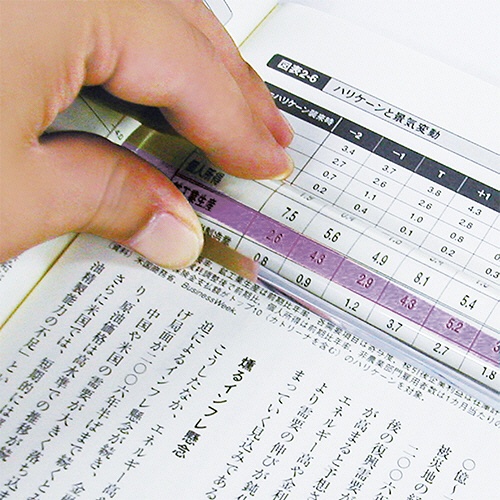 共栄プラスチック　カラーバールーペ　ミニ　１０．５ｃｍ　ライトラベンダー　ＣＢＬＭ－５００－ＬＬ　１個4