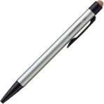 三菱鉛筆　ジェットストリーム　スタイラス　単色ボールペン＆タッチペン　０．７ｍｍ　黒　（軸色：シルバー）　ＳＸＮＴ８２３５Ｎ７Ｐ２６　１本