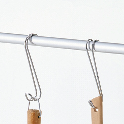 光　Ｗ用途フック　６０×１７×５２ｍｍ　シルバー　ＳＴＷＦ－６３　１個2