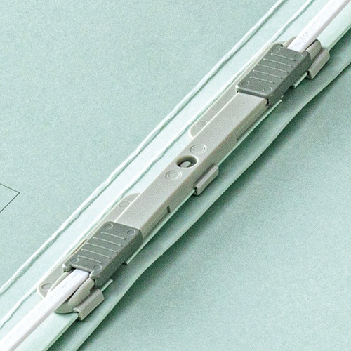 ＴＡＮＯＳＥＥ　背幅伸縮フラットファイル（エコノミータイプ）　Ａ４タテ　約８００枚収容　背幅１８～９８ｍｍ　グリーン　１冊2