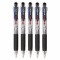 トンボ鉛筆　３色油性ボールペン　リポーター３　０.７ｍｍ　（軸色　透明）　業務用パック　ＢＣ－ＴＲＣ２０５Ｐ　１箱（５本）