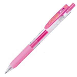 ゼブラ　ジェルボールペン　サラサクリップ　０．７ｍｍ　ライトピンク　ＪＪＢ１５－ＬＰ　１本1