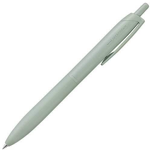 三菱鉛筆　油性ボールペン　ジェットストリーム　シングル　（Ｌｉｔｅ　ｔｏｕｃｈ　ｉｎｋ搭載）　０．５ｍｍ　黒　（軸色：セージ）　ＳＸＮＬＳ０５．５２　１本1
