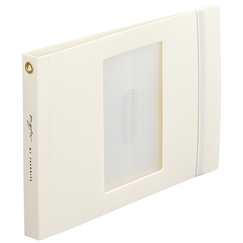 リヒトラブ　ｍｙｆａ　フォトコレクションファイル　ミニ　ミルキーホワイト　Ｎ－３３２８－０　１冊1