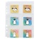リヒトラブ　ｍｙｆａ　コレクションポケット　６ポケット　Ａ５タテ　２・６穴　Ｎ－３３４３　１パック（１５枚）5