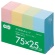 ＴＡＮＯＳＥＥ　エコふせん　キューブ　７５×２５ｍｍ　４色　１パック（４冊）1