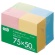 ＴＡＮＯＳＥＥ　エコふせん　キューブ　７５×５０ｍｍ　４色　１パック（４冊）1