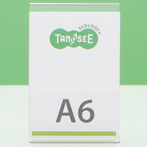 ＴＡＮＯＳＥＥ　再生ＰＥＴサインスタンド　両面用　Ａ６タテ　１個1