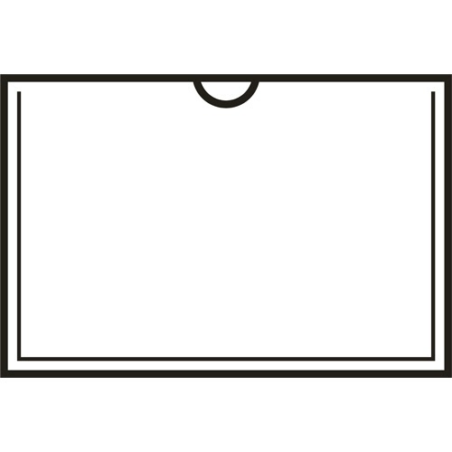 ＴＡＮＯＳＥＥ　ソフトカードケース　Ｂ８　透明　再生オレフィン製　１枚3
