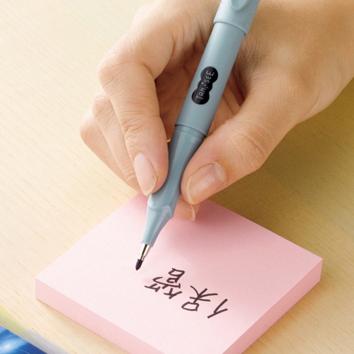 ＴＡＮＯＳＥＥ　水性サインペン　１．０ｍｍ　青　１本2