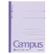 コクヨ　キャンパスノート（カラー表紙）　セミＢ５　Ｂ罫　３０枚　紫　ノ－３ＣＢＮ－Ｖ　１冊