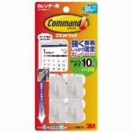 ３Ｍ　コマンドフック　カレンダー用　（フック４個＋タブ（Ｓ）１０枚）　ＣＭＲ１０　１パック