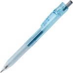 ゼブラ　ジェルボールペン　バイオチューブ搭載サラサクリップ　０．５ｍｍ　黒　（軸色：アースブルー）　ＢＩ－ＪＪ１５－ＥＢ　１本