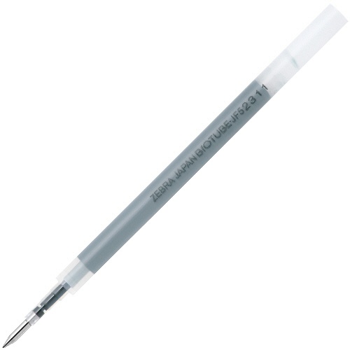ゼブラ　ジェルボールペン　バイオチューブ替芯　ＪＦ－０．５芯　黒　Ｐ－ＢＩＯ－ＲＪＦ５－ＢＫ５　１パック（５本）1