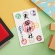 シヤチハタ　スタンプ台　タフダ　いろもようインキ　瑠璃色（るりいろ）　ＨＴＤ－Ｂ－Ｂ　１個8