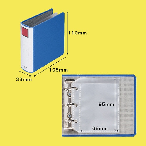 キングジム　キングファイル　ミニバインダー　グレー　ＭＮ２４０２－ＧＹ　１冊3